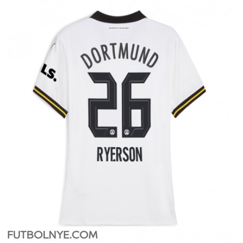 Camiseta Borussia Dortmund Julian Ryerson #26 Tercera Equipación para mujer 2024-25 manga corta